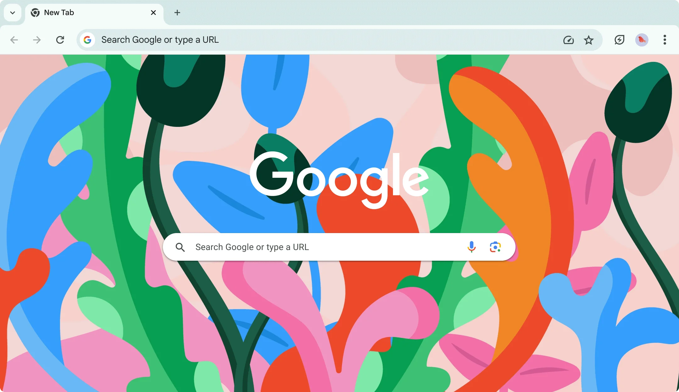 Google Chrome 官方电脑版界面与软渐变高级视觉展示